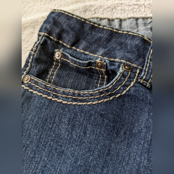 Vanilla Star Denim Jean Shorts, Stitching Detail, Size 11 - Picture 6 of 12